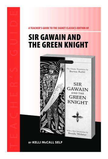 A Teacher'S Guide To The Signet Classics Edition Of Sir Gawain And The .