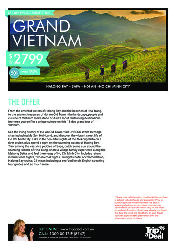 18 Day Fly & Cruise Tour Grand Vietnam