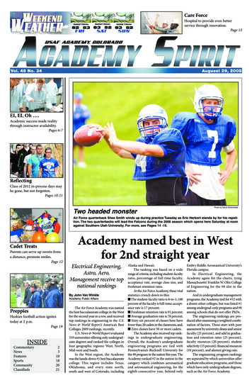 Academy Named Best In West For 2nd Straight Year - Csmng 