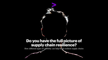 Do You Have The Full Picture Of Supply Chain Resilience?