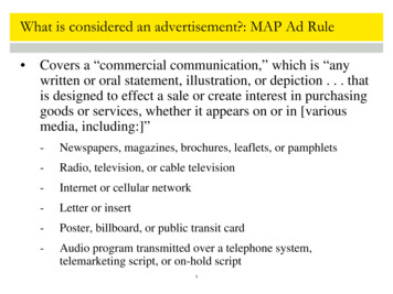 What Is Considered An Advertisement?: MAP Ad Rule - Olympia Mortgage Broker