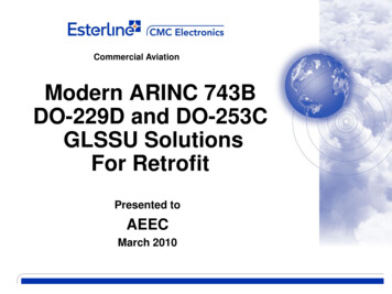 Modern ARINC 743B DO-229D And DO-253C GLSSU Solutions For Retrofit