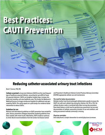 Best Practices: CAUTI Prevention - American Nurse