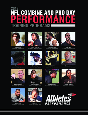 2013 NFL CombiNe ANd Pro Day Performance