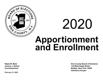 2020 - Erie County, New York