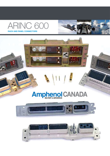 Arinc 600 - アンフェノールジャパン株式会社