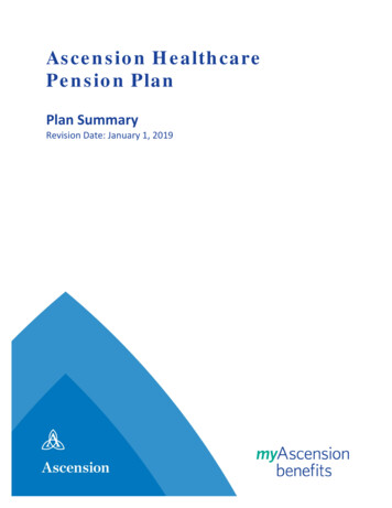 Ascension Healthcare Pension Plan