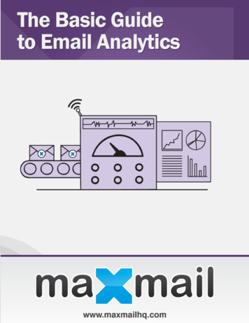Basic Guide To Campaign Analytics 1 - Maxmailhq 