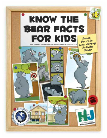 KNOWTHE BEARFACTS FORKIDS - State