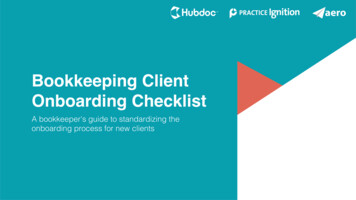 Bookkeeping Client Onboarding Checklist - Hubdoc