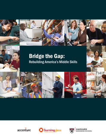 Bridge The Gap - Harvard Business School