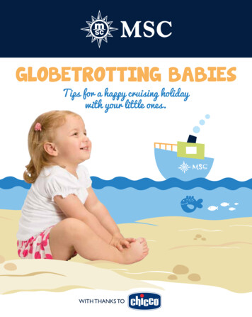 GLOBETROTTING BABIES - MSC Cruises