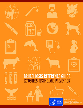 Brucellosis Reference Guide: Exposures, Testing And Prevention