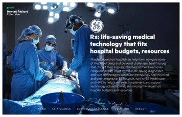 Rx: Life-saving Medical Technology That Fits Hospital Budgets, Resources