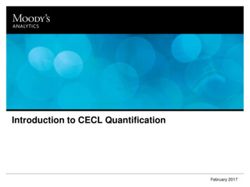 Introduction To CECL Quantification