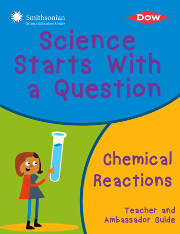 Science Starts With A Question