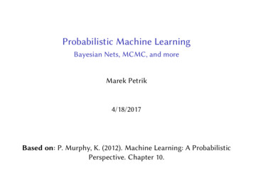 Probabilistic Machine Learning - Marek.petrik.us
