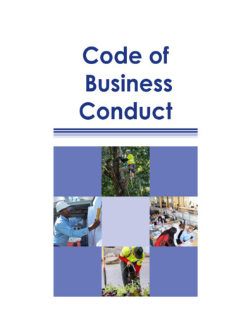 Code Of Business Conduct - Asplundh