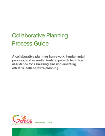 Collaborative Planning Tools - Georgia Department Of Education