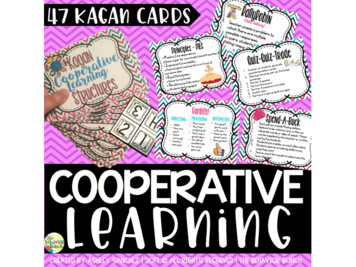 Kagan Structures Cards For Teachers - Ms. Asaro's Middle School .