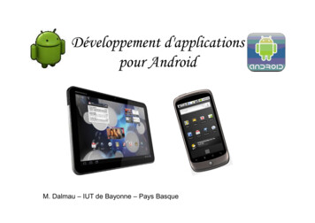 Cours Android DUT [Mode De CompatibilitÃ ]