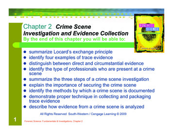Investigation And Evidence Collection - Amanda Bohnert