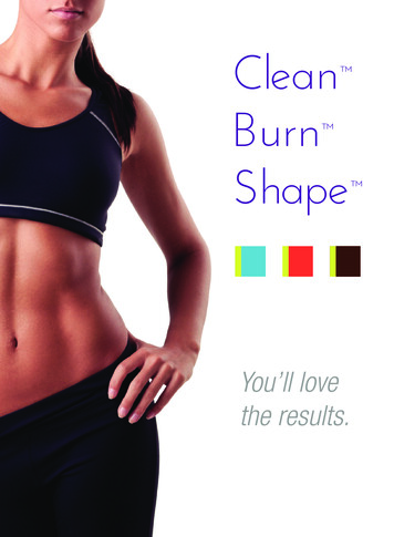Clean Burn Shape - Dr. Diana Hoppe MD