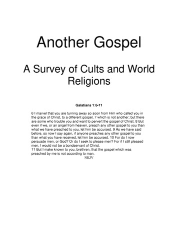 A Survey Of Cults And World Religions - Jude Ministries