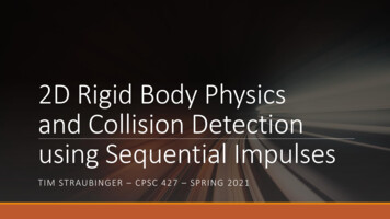 Rigid Body Physics Crash Course - University Of British Columbia