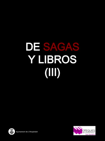 DE SAGAS Y LIBROS (III) - L-h.cat