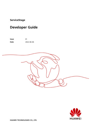 Developer Guide - Support.huaweicloud 