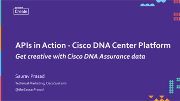 APIs In Action -Cisco DNA Center Platform