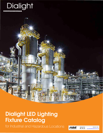 Dialight LED Lighting Fixture Catalog - Above Board Electronics
