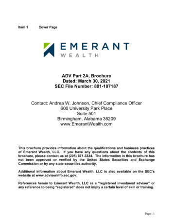 Contact: Andrea W. Johnson, Chief Compliance Officer . - Emerant Wealth