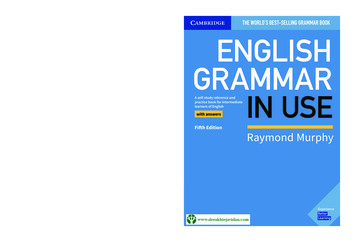 English Grammar In Use - Fifth Edition - Uniroma1.it
