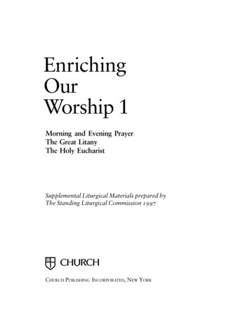 Enriching Our Worship 1 - ChurchPublishing 