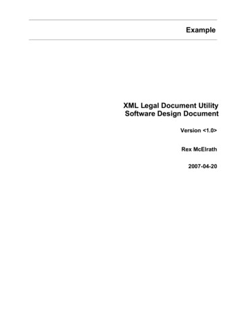 Software Design Document - OASIS