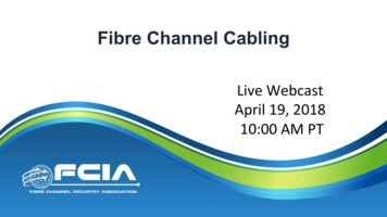 Fibre Channel Cabling