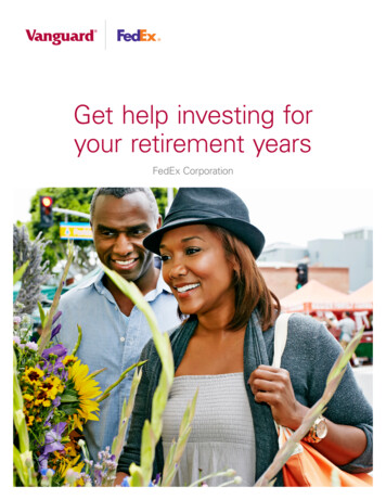 Get Help Investing For Your Retirement Years - FedEx