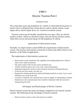 Electric Traction Part-I