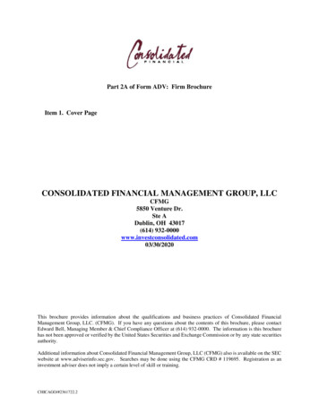 Consolidated Financial Management Group, Llc