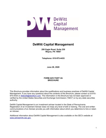 DeWitt Capital Management
