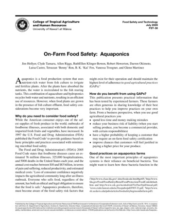 On-Farm Food Safety: Aquaponics - University Of Hawaiʻi