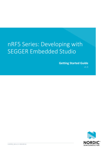 NRF5 Series: Developing With SEGGER Embedded Studio
