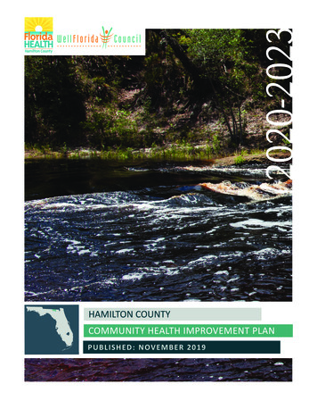 Hamilton County Community Health Improvement Plan