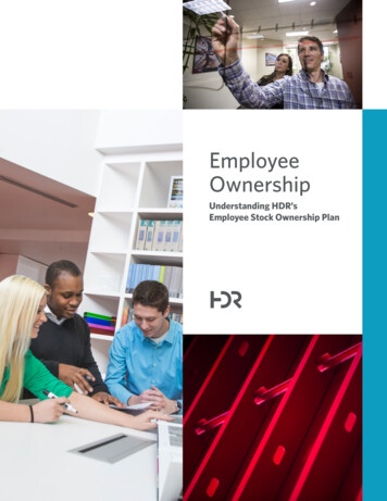Employee Ownership - HDR