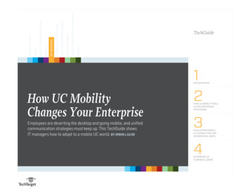How UC Mobility Changes Your Enterprise HB Final