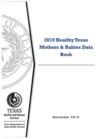 2019 Healthy Texas Mothers & Babies Data Book
