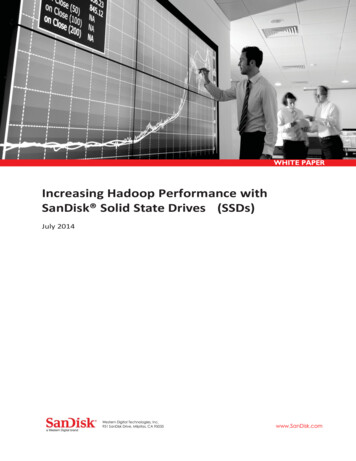 Increasing Hadoop Performance With SanDisk SSDs