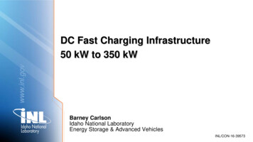 DC Fast Charging Infrastructure 50 KW To 350 KW